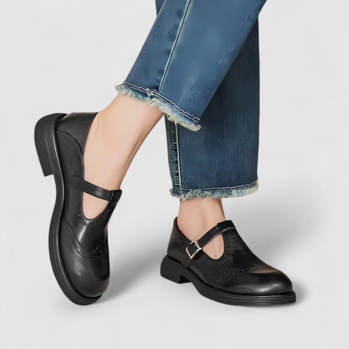 Scarpe classiche Mary Jane con cinturino