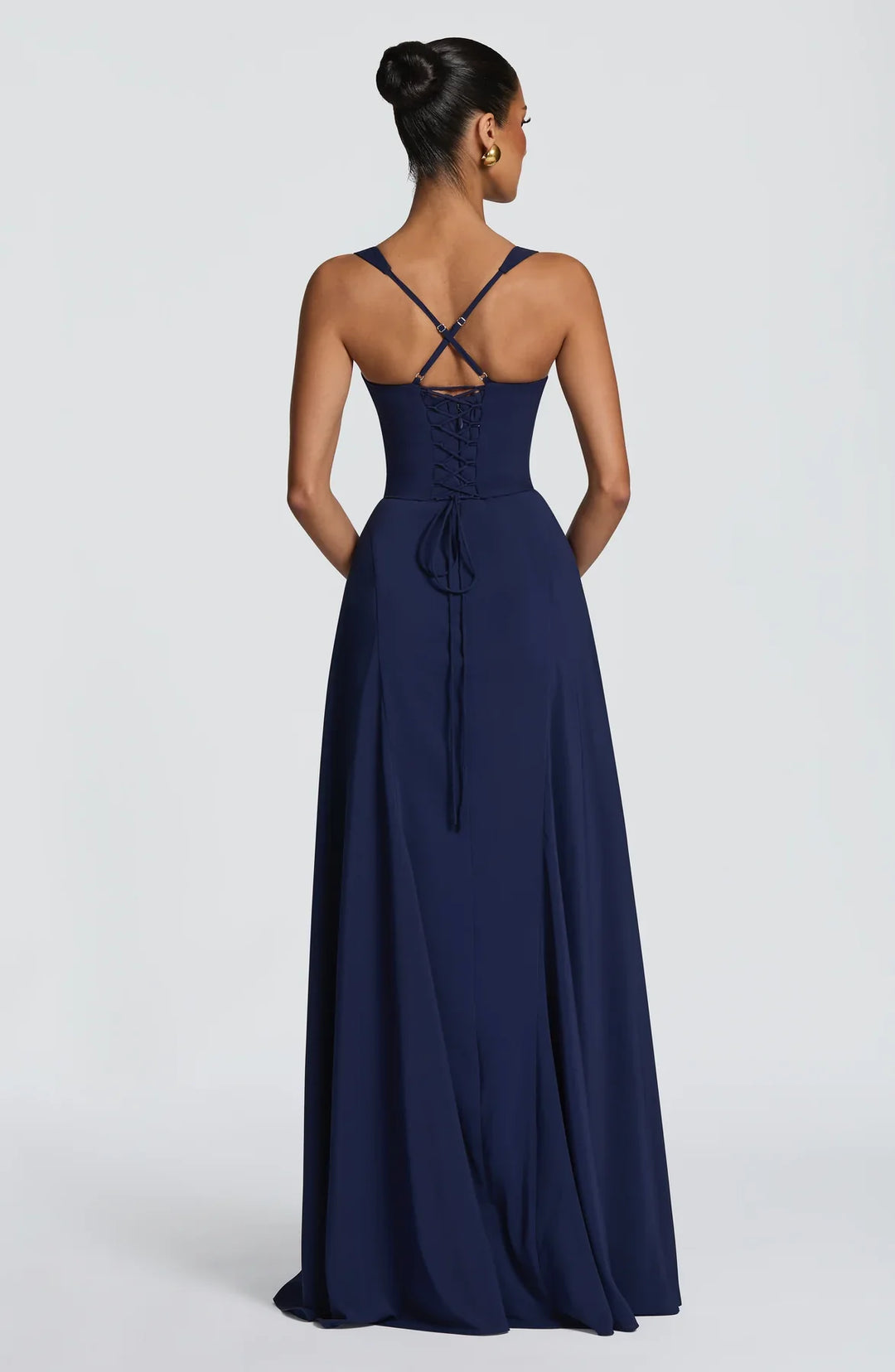 Frederika | Abito maxi da sera fluido