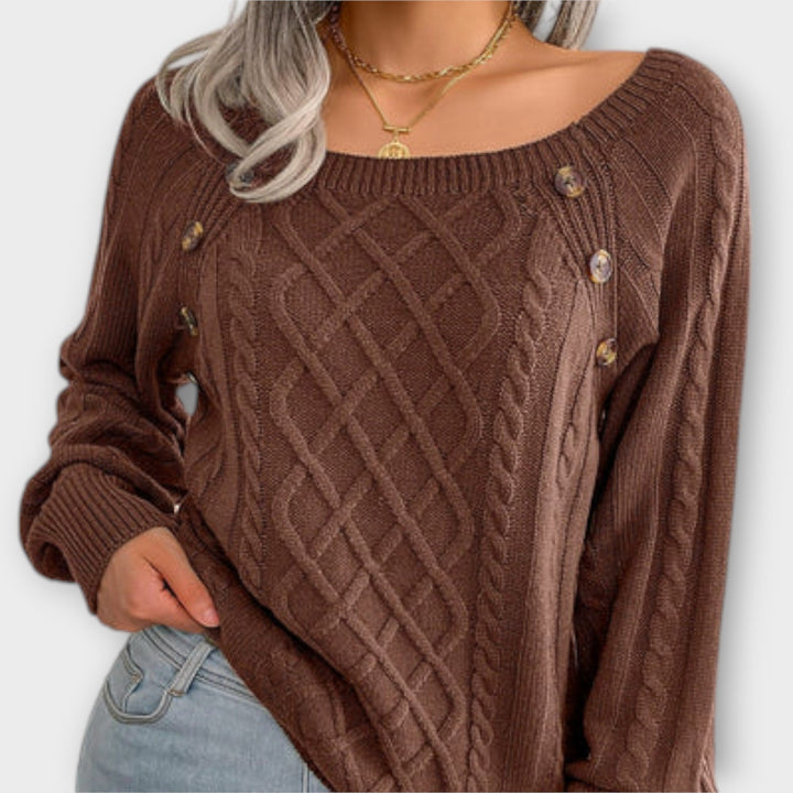 Malia | Maglione intrecciato