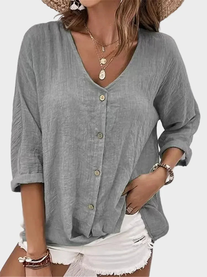 Anna | Blusa di lino