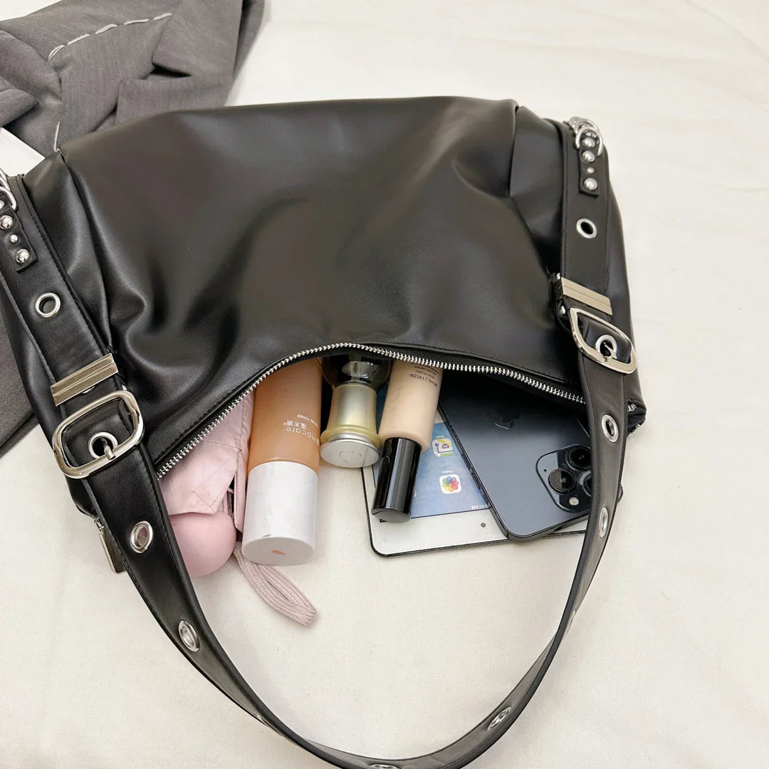 Borsa tote liscia