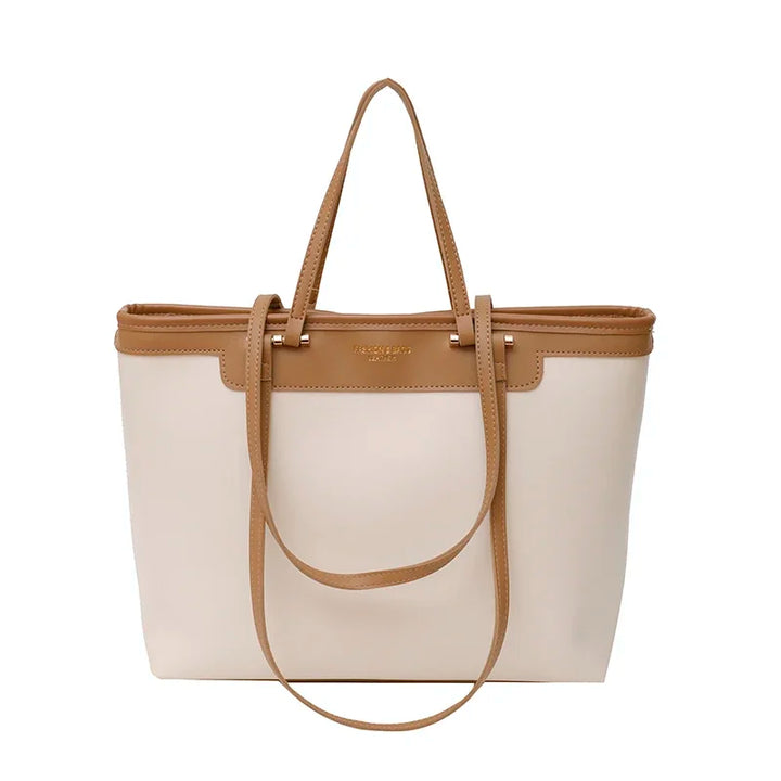 Borsa tote in vegan pelle liscia