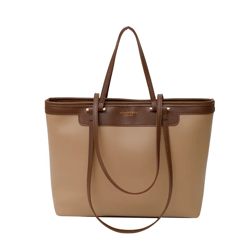 Borsa tote in vegan pelle liscia