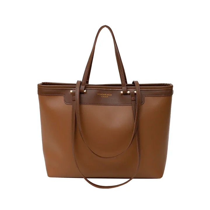Borsa tote in vegan pelle liscia