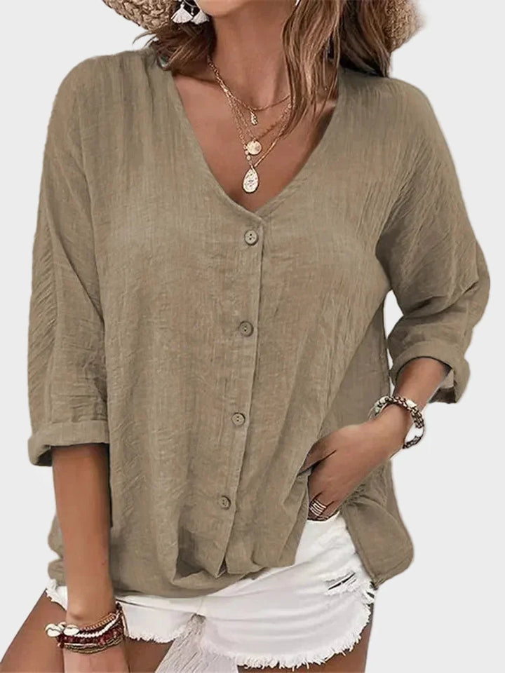 Anna | Blusa di lino