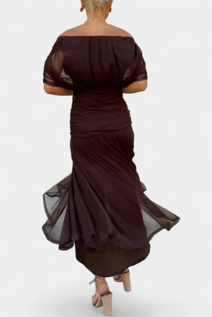 Magda | Vestito lungo floreale