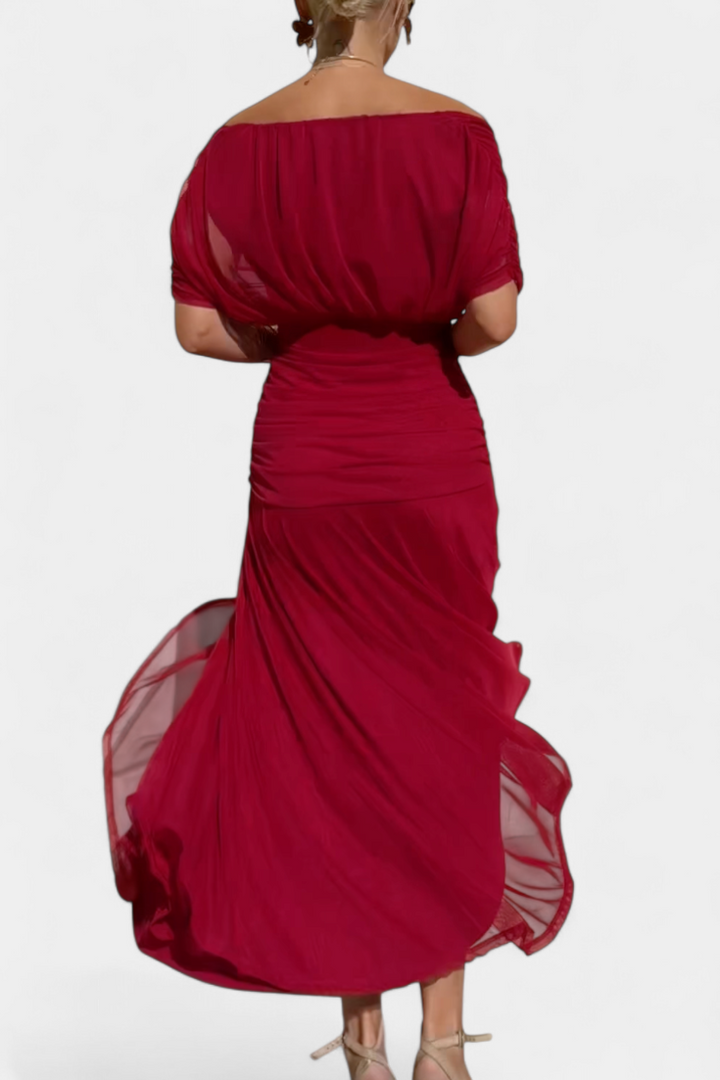 Magda | Vestito lungo floreale