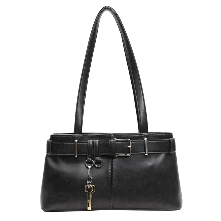 Elegante borsa a tracolla liscia