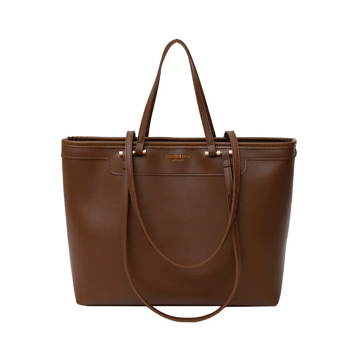 Borsa tote in vegan pelle liscia