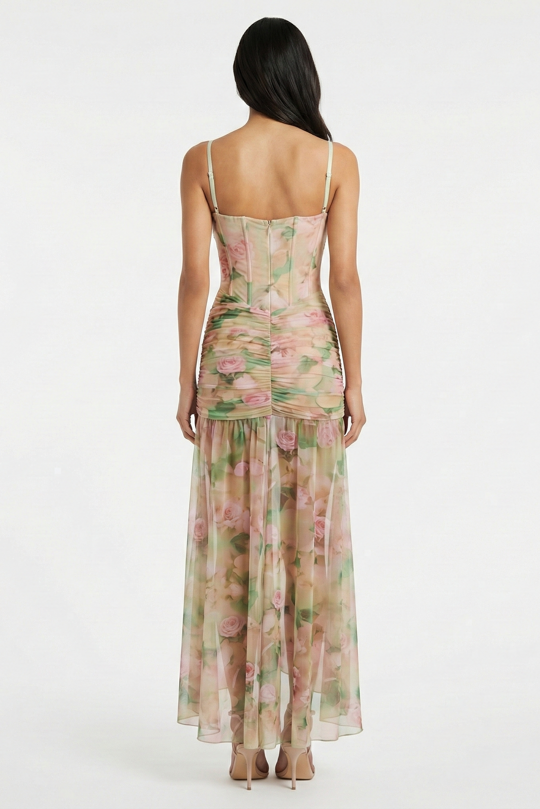 Natalina | Abito maxi floreale