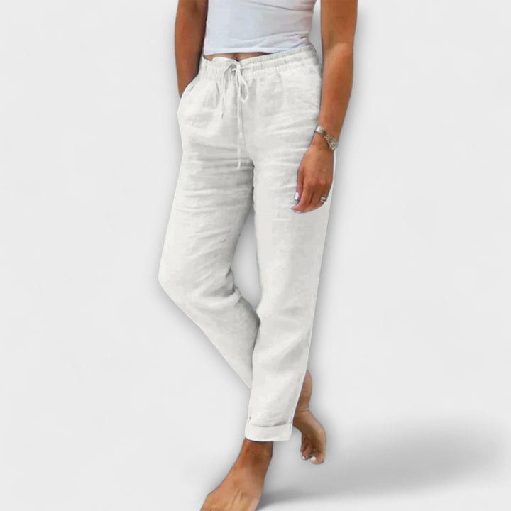 Antonella | Pantaloni di lino