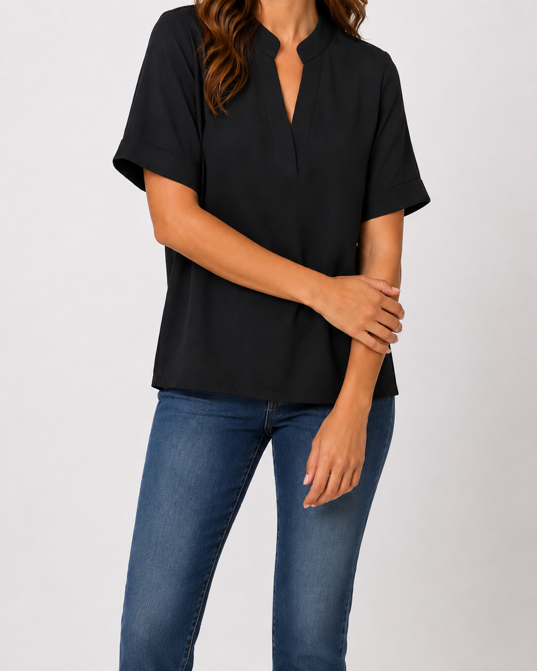 Štefánia | Blusa elegante con delicato colletto