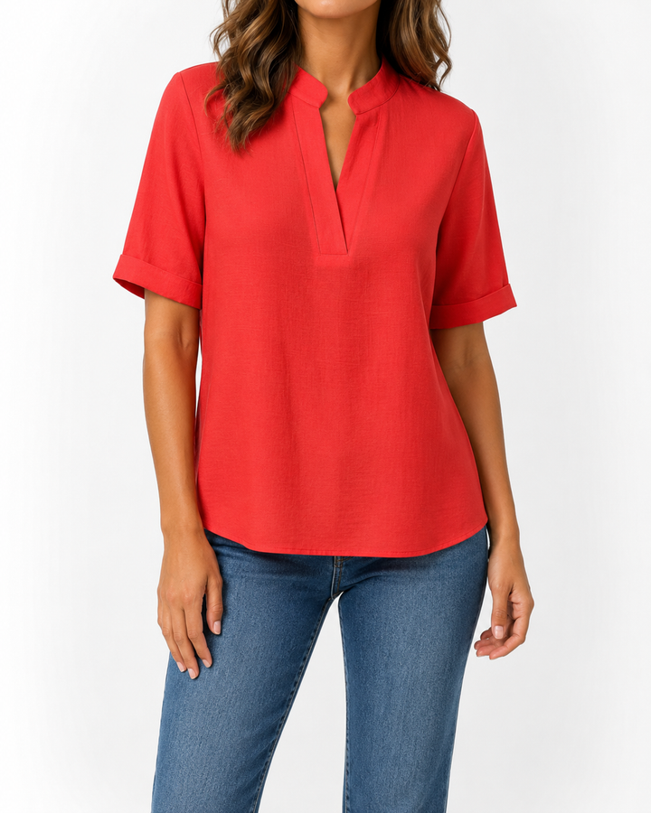 Štefánia | Blusa elegante con delicato colletto