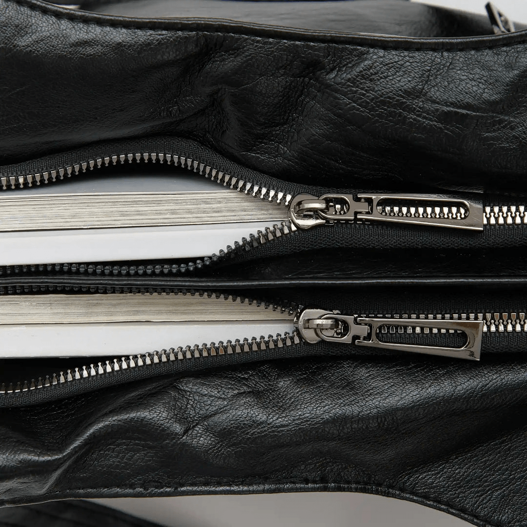 Borsa a tracolla con zip