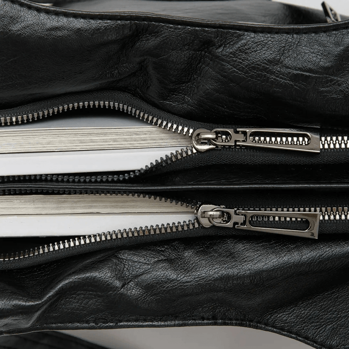 Borsa a tracolla con zip