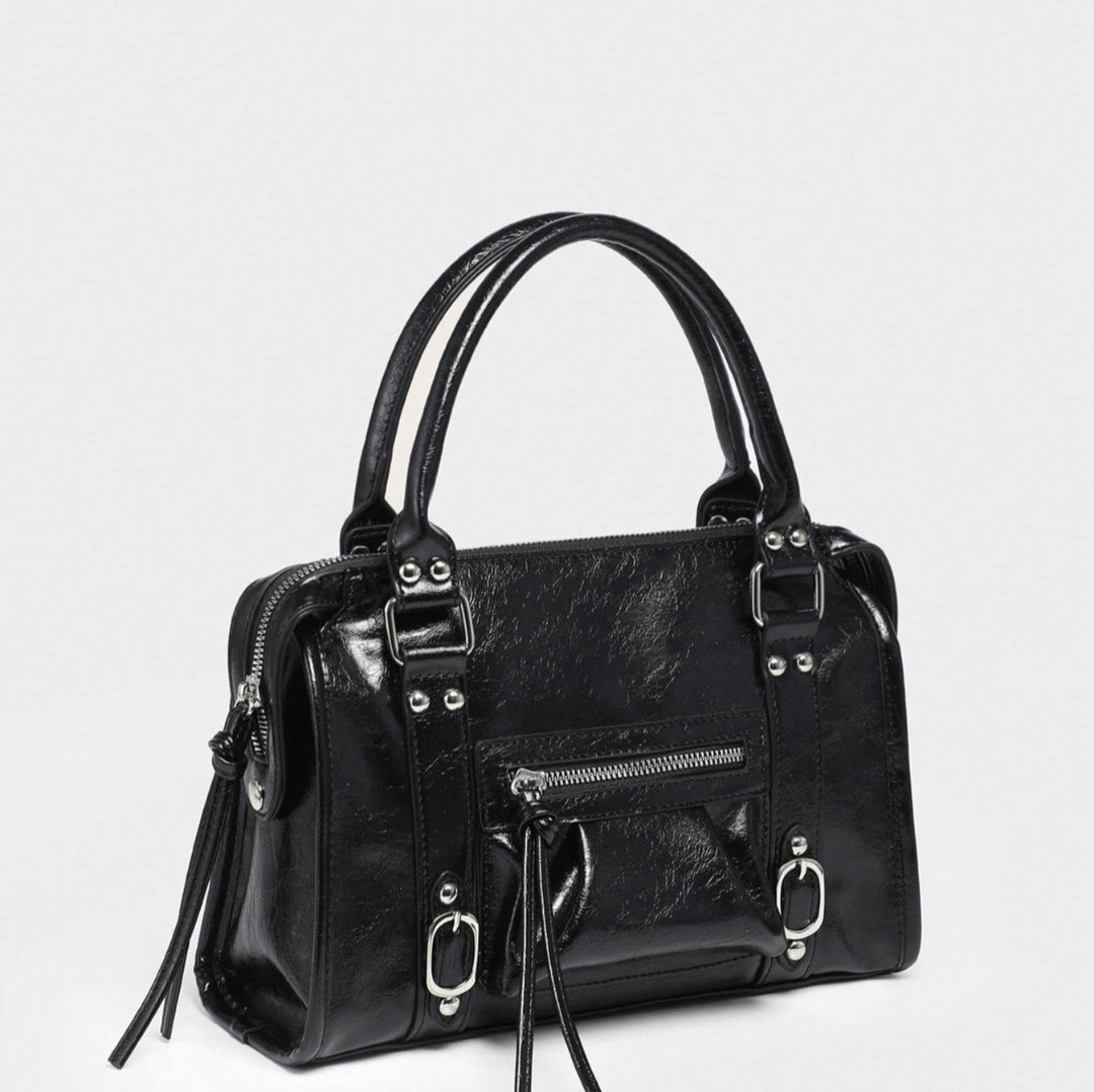 Borsa vintage con un aspetto liscio