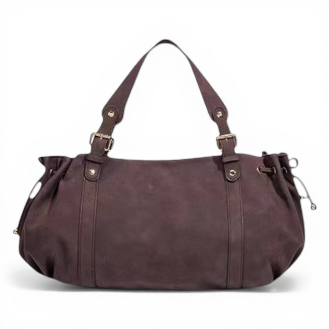 Grande borsa tote con un aspetto morbido