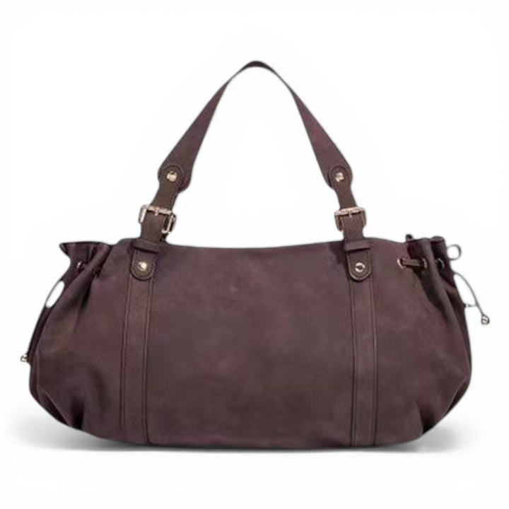 Grande borsa tote con un aspetto morbido
