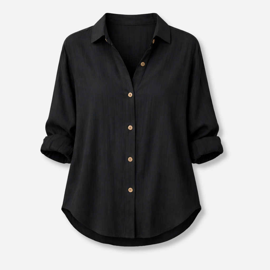 Camicia leggera con bottoni