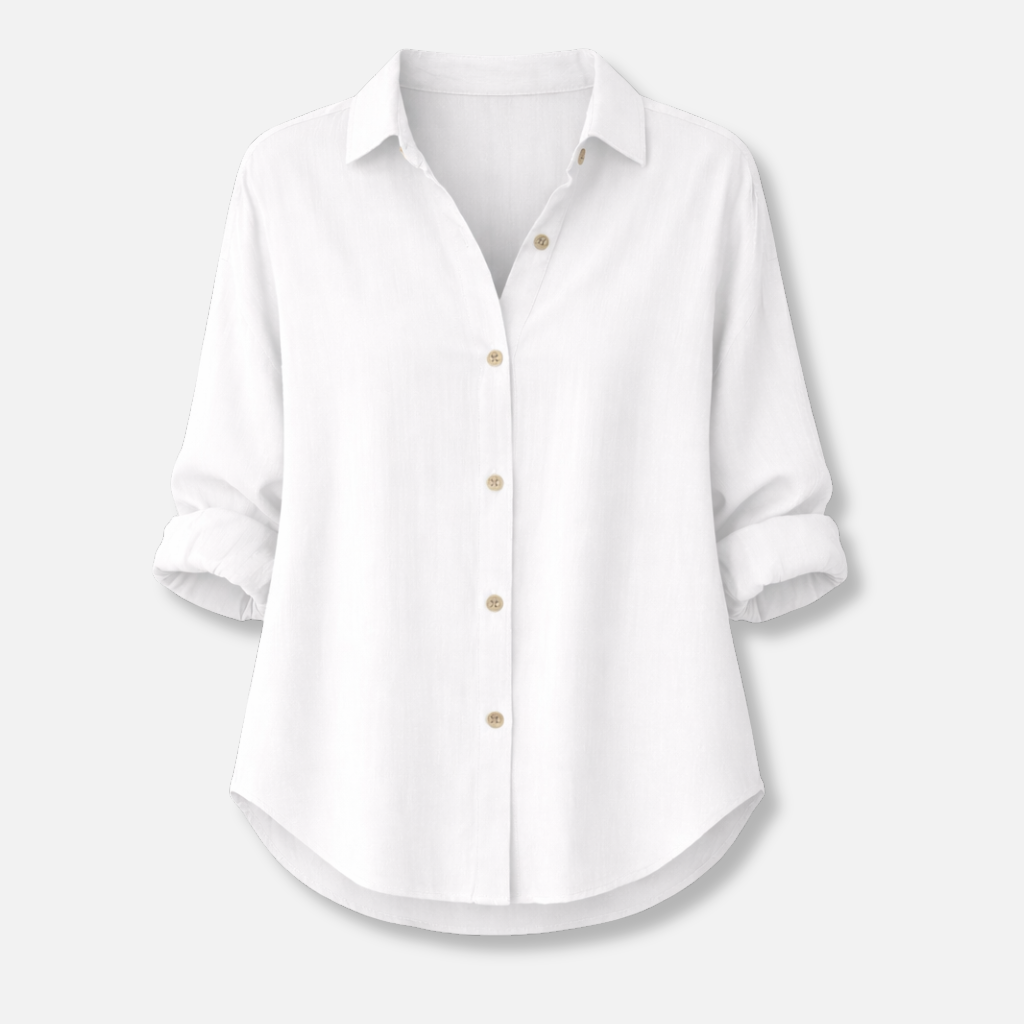 Camicia leggera con bottoni