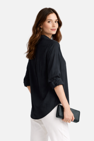 Camicia leggera con bottoni