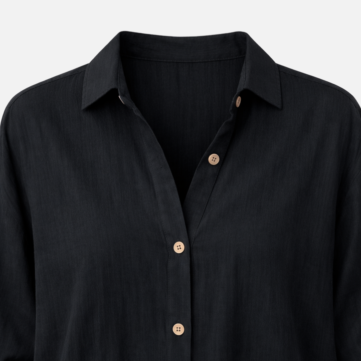 Camicia leggera con bottoni