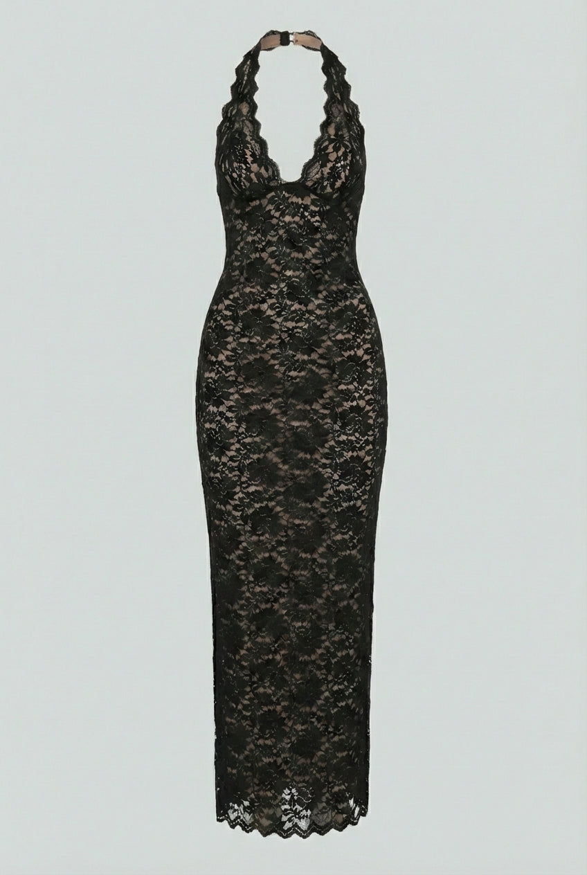 Gizela | Abito maxi romantico