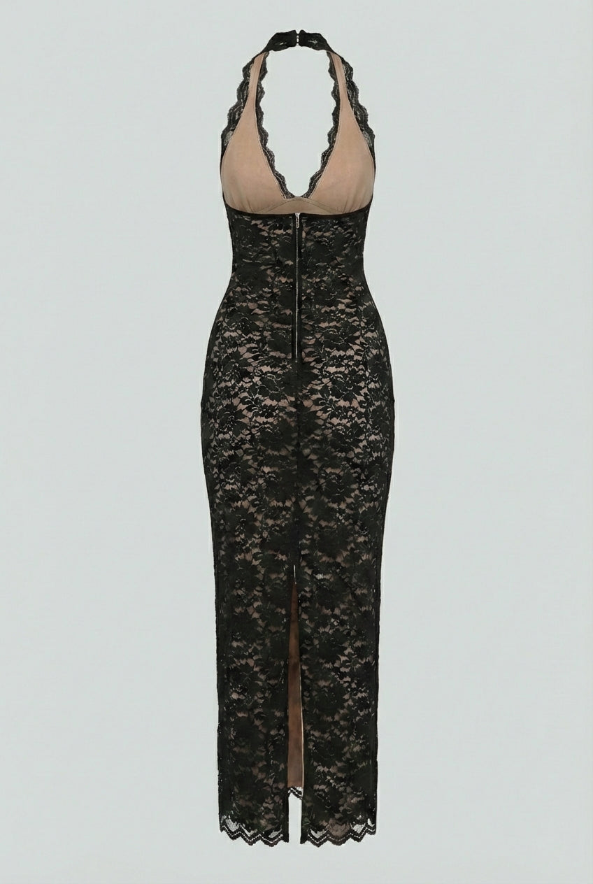 Gizela | Abito maxi romantico
