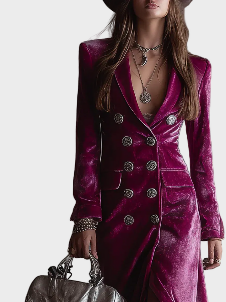 Vera | Abito blazer maxi