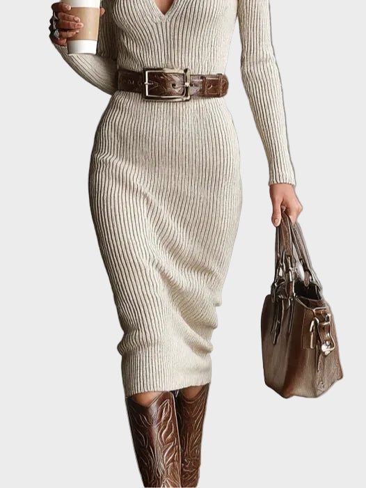 Gabriela | Abito midi in maglia