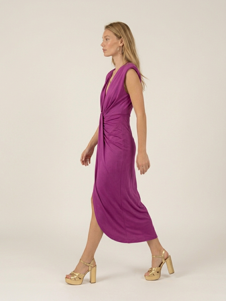 Nataša | Abito elegante plissettato