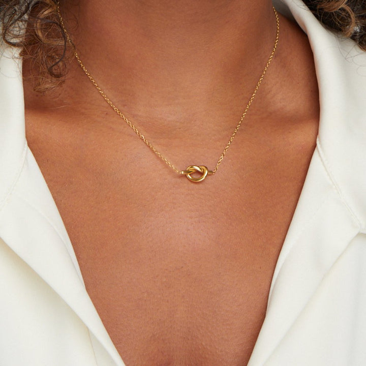 Collana Adela con nodo