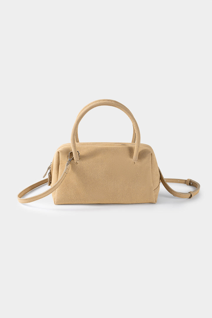 Borsa a tracolla con chiusura a zip