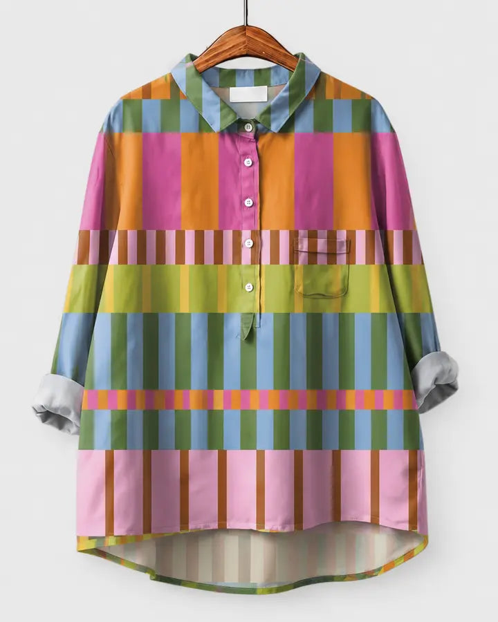 Darja | Blusa stampata con taglio morbido