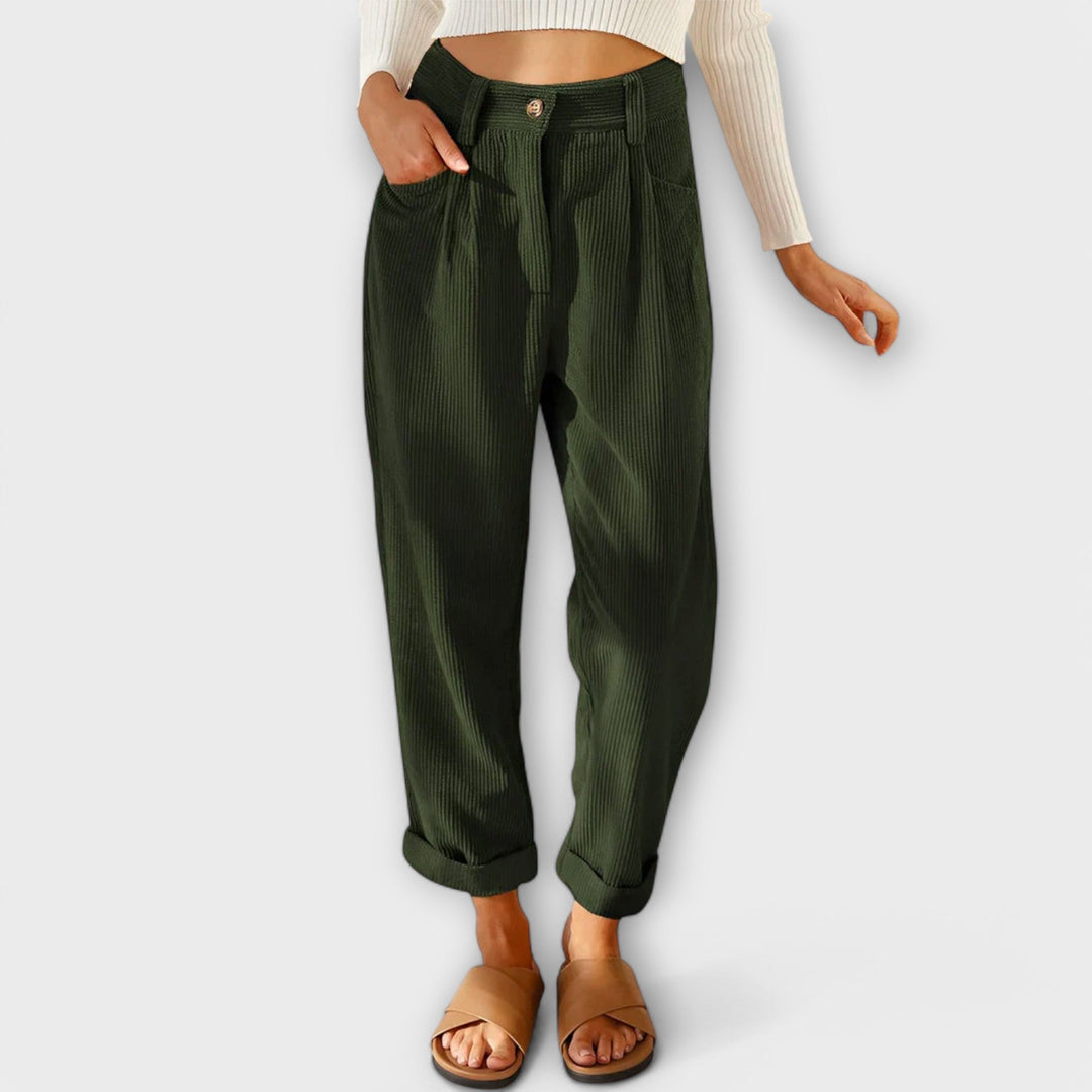 Jana | Pantaloni in corda