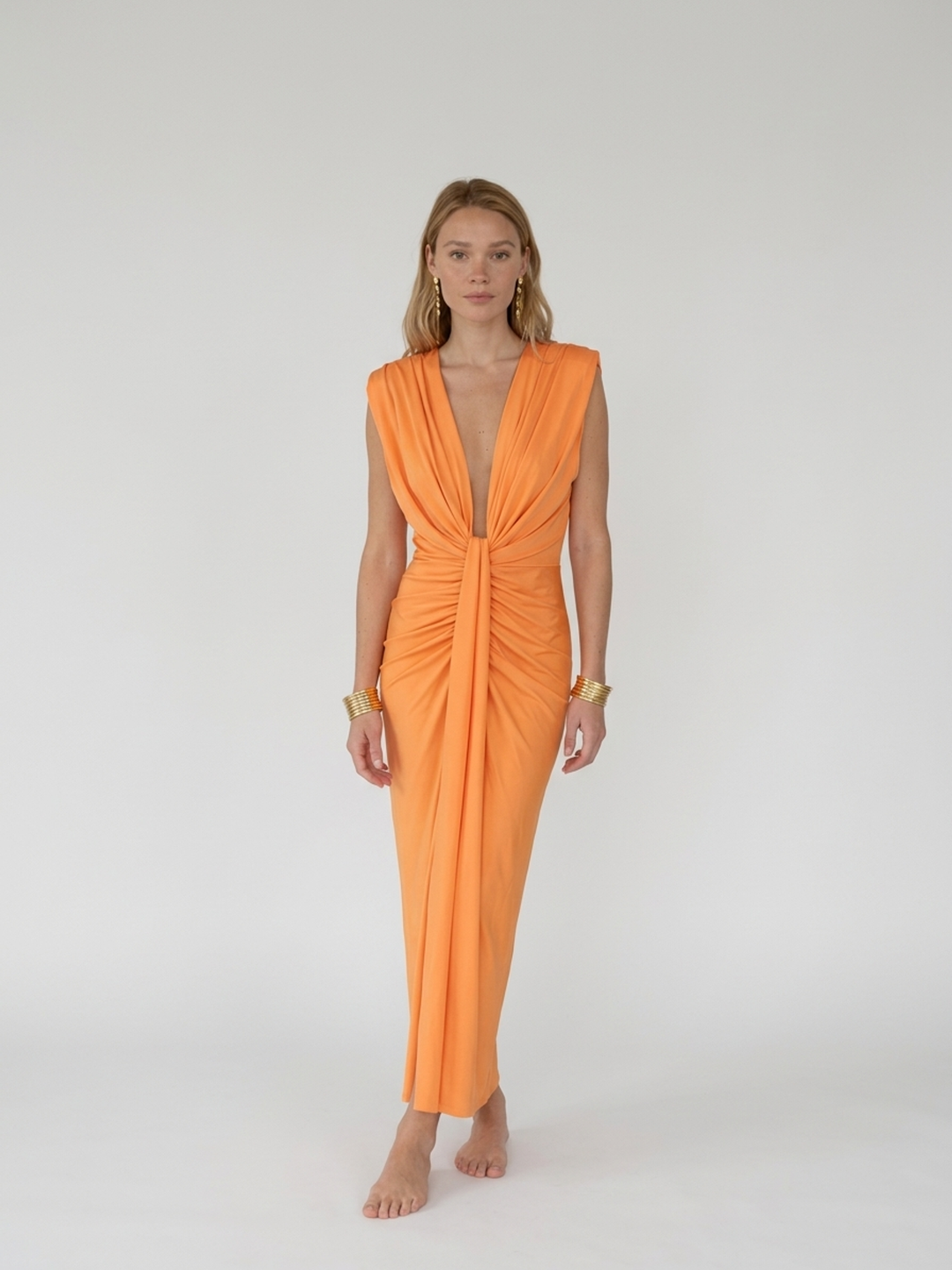 Nataša | Abito elegante plissettato