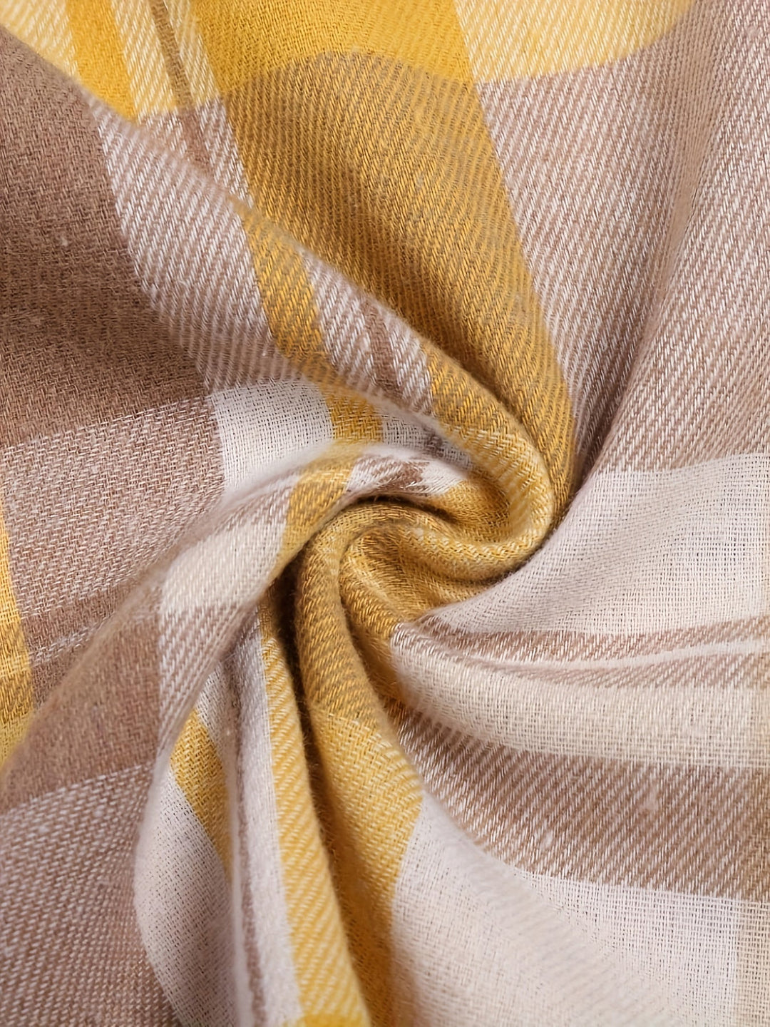 Drahomila | Camicia lunga a quadri in cotone con bottoni
