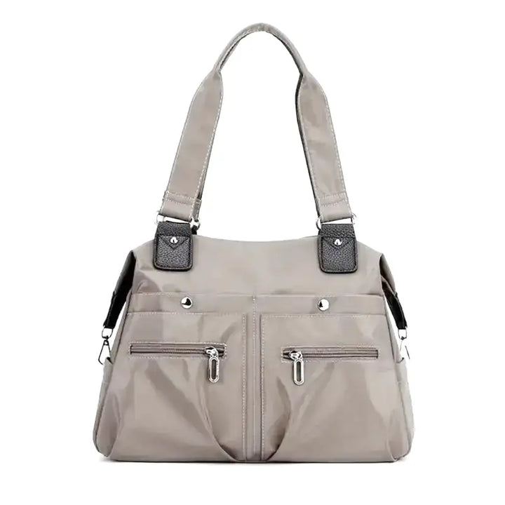 Grande borsa tote spaziosa con più tasche