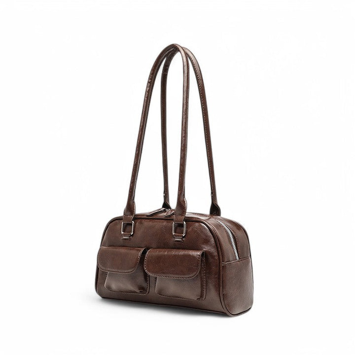 Borsa spaziosa con più tasche