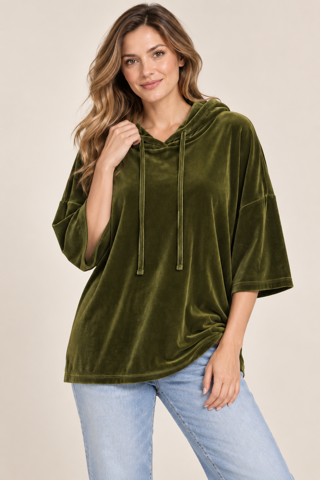 Emese | Felpa oversize con cappuccio