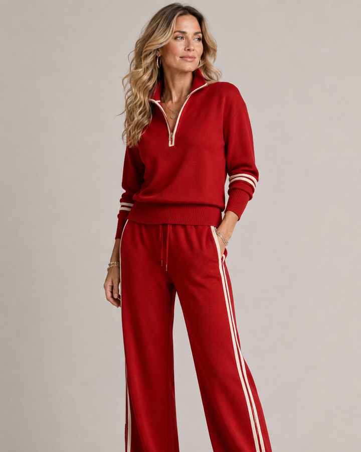 Marieta | Completo con pantaloni larghi