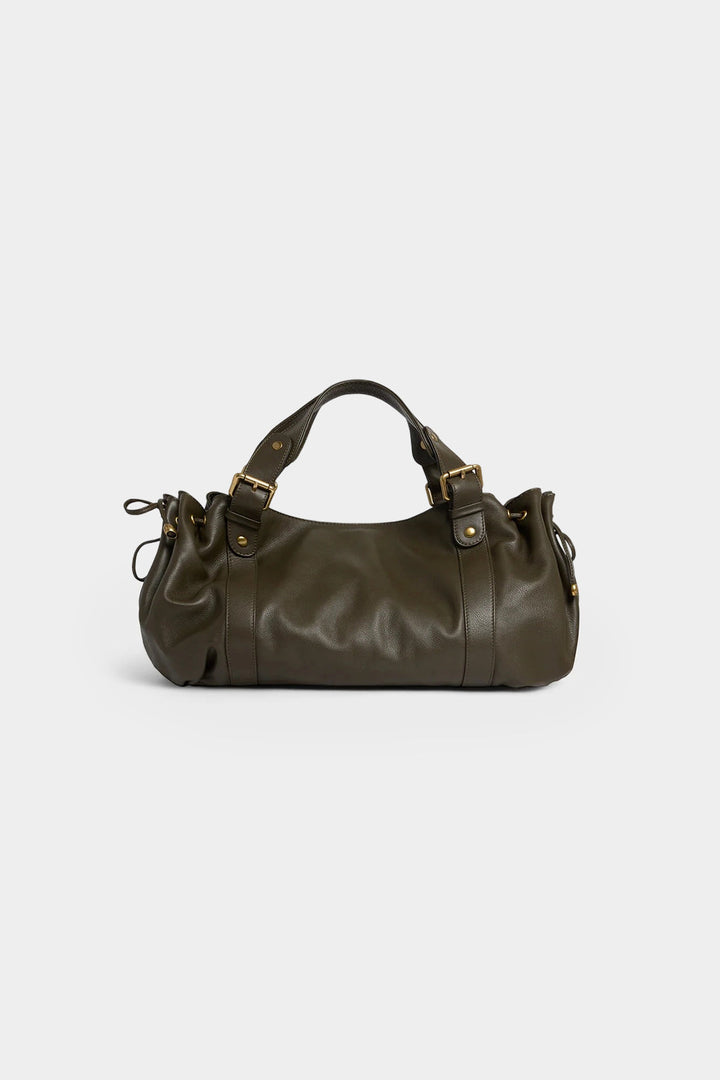 Borsa a tracolla con texture distintiva