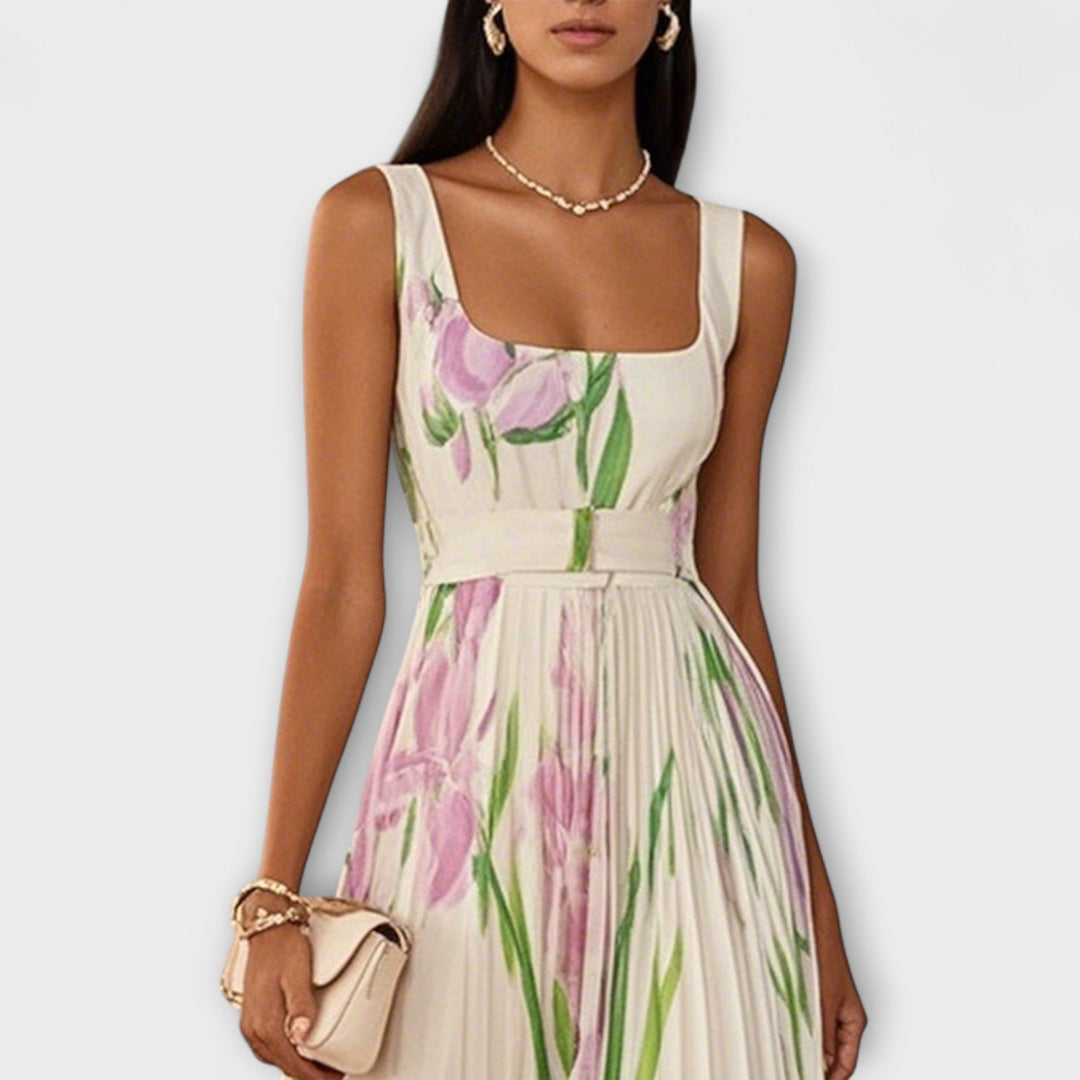 Dorotea | Abito maxi in chiffon