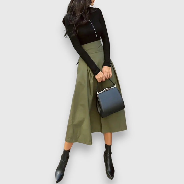 Elina | Gonna midi elegante