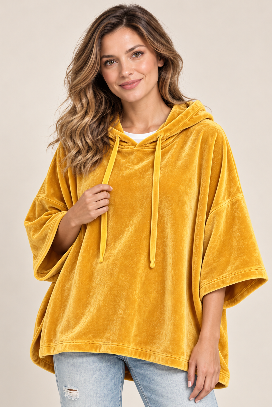Emese | Felpa oversize con cappuccio