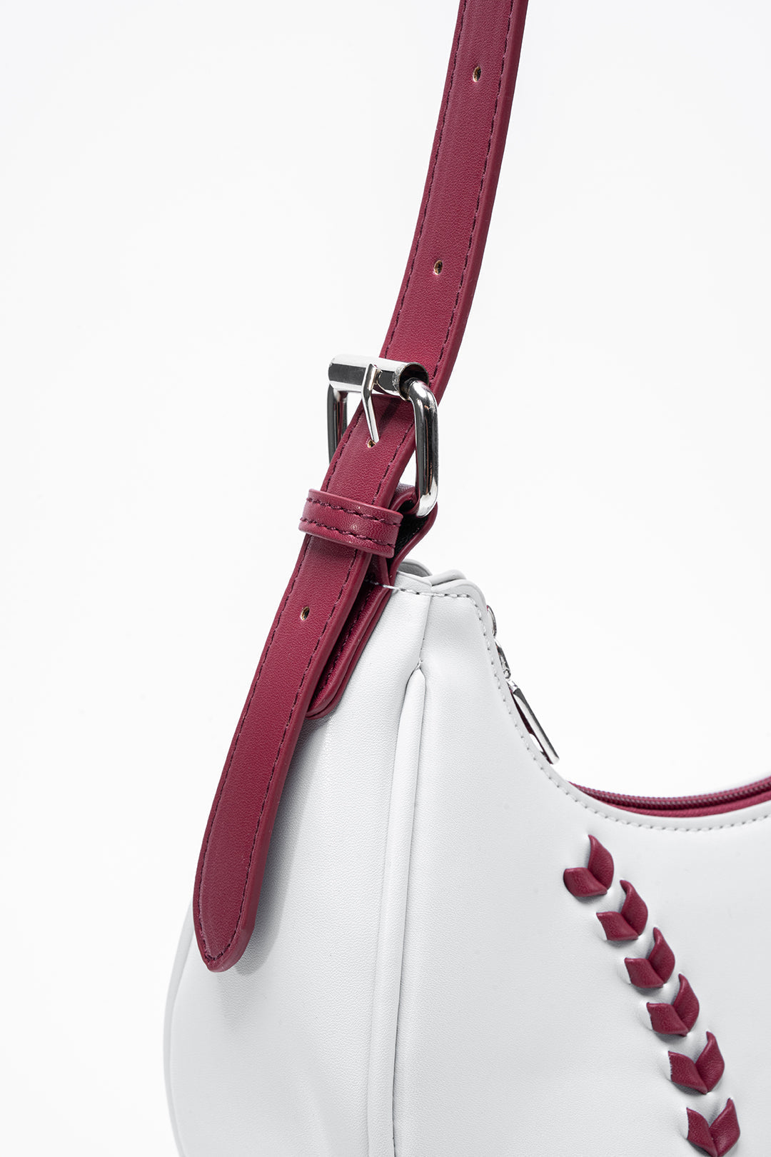Borsa con design a contrasto