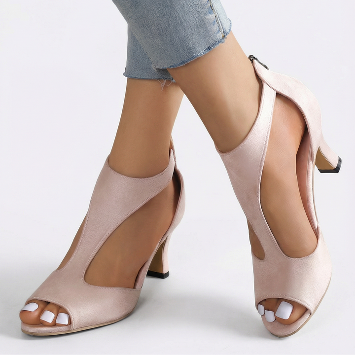 Sandali eleganti con tacco alto
