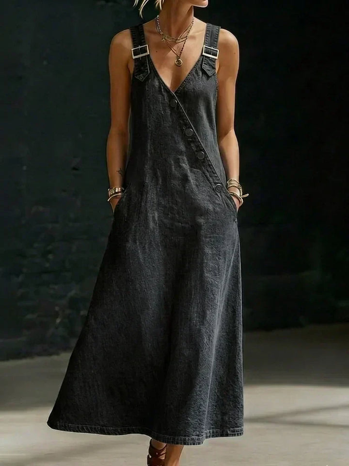 Anna | Vestito lungo in jeans