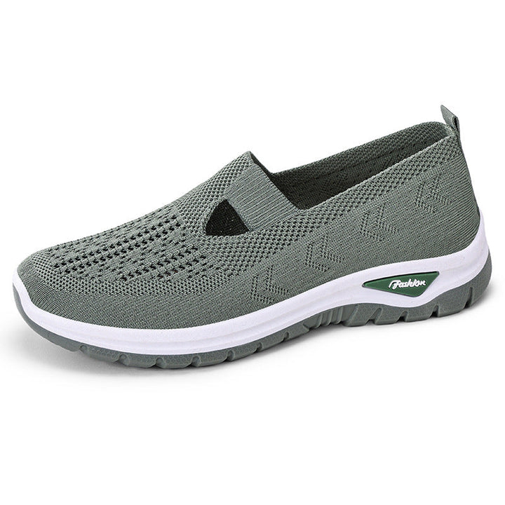 Scarpe da passeggio slip-on testurizzate