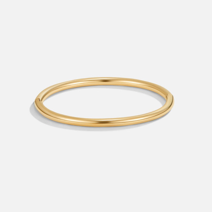 Bracciale rigido dorato Eli